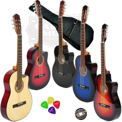 Guitarra electro criolla media caja