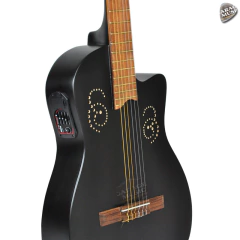 Guitarra Criolla Clasica Media Caja Corte Ecualizador 300kec