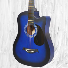 Imagen de Guitarra Acustica Eagle 38 Con Corte Pickguard Funda Pua