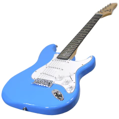 Guitarra Electrica Stratocaster Eagle Funda Ac Cable Correa