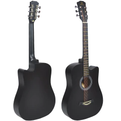 Guitarra Acustica Eagle 38 Con Corte Funda Acolchada Pua - comprar online