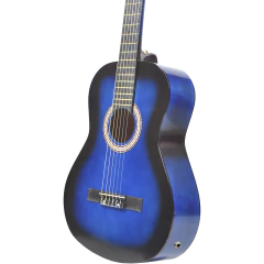 Guitarra Electro Criolla Clasica Eagle 39 Funda Afinador Pua
