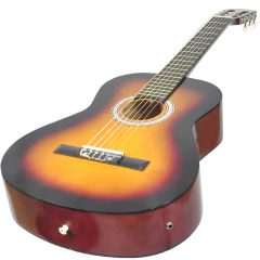 Imagen de Guitarra Electro Criolla Clasica Eagle 39 Funda Afinador Pua