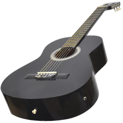 Guitarra Electro Criolla Clasica Eagle 39 Funda Afinador Pua - tienda online