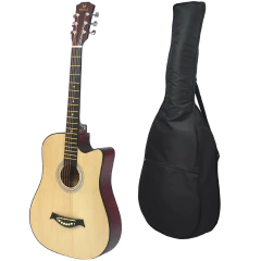 Imagen de Guitarra Acustica Eagle 38 Con Corte Funda Acolchada Pua