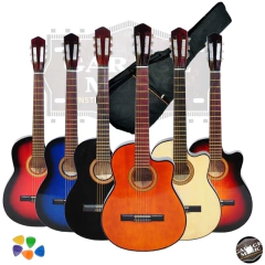 Guitarra electro criolla media caja