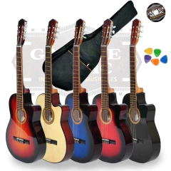 Guitarra electro criolla media caja