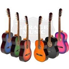 Imagen de Guitarra Electro Criolla Clasica Mediana 3/4 Funda Acolchada