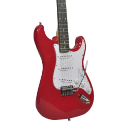 Guitarra Electrica Stratocaster Eagle Funda Ac Cable Correa en internet