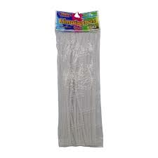 LIMPIA PIPA PASCUA 100 PIEZAS BLANCO