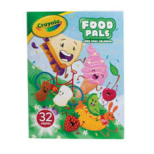 LIBRO COLOREAR CRAYOLA FOOD PALS