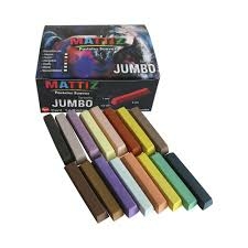 GIS PASTEL MATTIZ JUMBO 16 PIEZAS B BRILLANTES