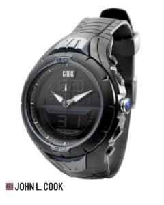 Reloj John L. Cook Hombre Ana Digi Sport Caucho 9420