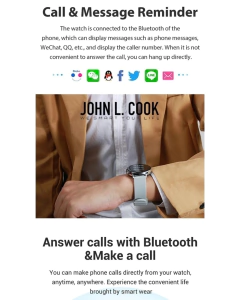 Smartwatch John L. Cook Bella en internet