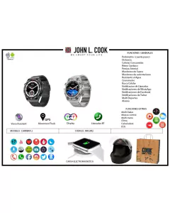 Smartwatch John L. Cook Carrera 2 - Joyel