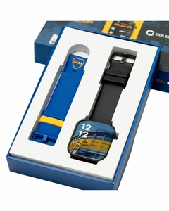 Smartwatch Colmi Oficial Boca Jrs. C8 Max + Correa Extra + fondos exclusivos COC8MBOCABK - comprar online