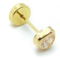 Aro Abridor Lili Modelo 127 Corazón con Cubic Tic Laminado - comprar online