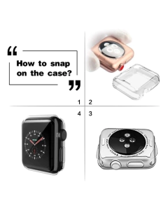 Protector Lateral Funda Cover Tipo Apple Watch TPU Flexible - Joyel