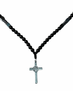 Rosario con crucifijo John L. Cook ATOM Collection JLC531 - Joyel