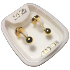 Aro Abridor Lili Modelo 101 Bolita Nº 1 de 2.50 mm Tic Laminado - Joyel