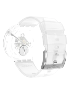 Reloj Swatch Hombre Swatch Clear Clearly Bold SB01K100 - tienda online
