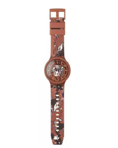 Reloj Swatch Unisex The March Collection Camoflower Cotton SB05C100 - Joyel