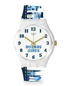 Reloj Swatch Unisex Destination Mi Buenos Aires Querido SO29Z121 - comprar online
