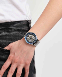 Imagen de Reloj Swatch Hombre Monthly Drops Ringing In Blue SS07S116GG