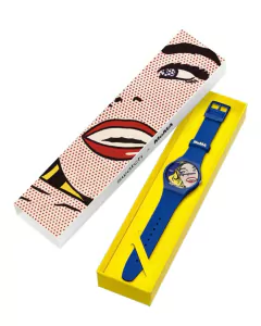 Reloj Swatch Unisex SWATCH ART JOURNEY 2023 Girl By Roy Lichtenstein, The Watch SUOZ352 - tienda online