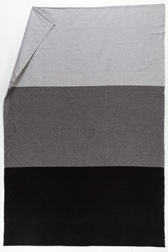 Alfombra con diseño Net 2m x 3m negro, gris topo y gris claro