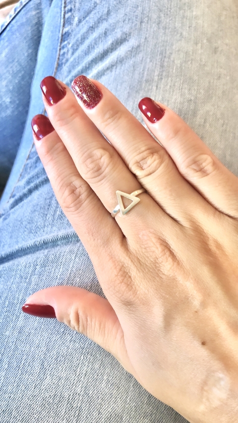 Anel Triângulo Equilátero