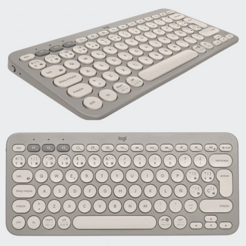 Teclado Logitech Bluetooth Multidispositivo K380