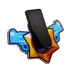 SUPORTE DE MESA PARA CELULAR BRAWL STARS - MODELO 2 na internet