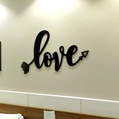 LETREIRO LOVE - DECORAÇÃO CABECEIRA DE CAMA - MODELO 2 - comprar online