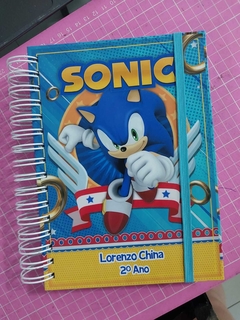 Agenda Escolar - Sonic