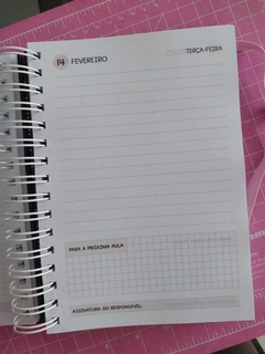 Agenda Escolar - TEMA A ESCOLHER - loja online