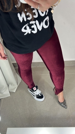 CALÇA LEGGING PEZINHO VELUDO