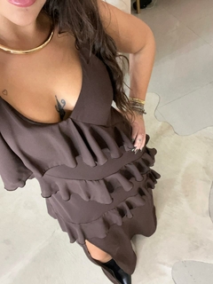VESTIDO BABADO DULCE na internet