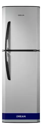 Heladera Con Freezer Cíclica 314 Lts Gris Drean Hdr320f00s Color Steel