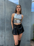 SKORT “LAUREL” NEGRO ENGOMADO en internet