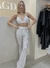 PANT “CHER” PLATEADO