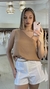 BLUSA "AMALIA" CAMEL