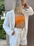 SHORT “INDIA” BLANCO LINO - comprar online