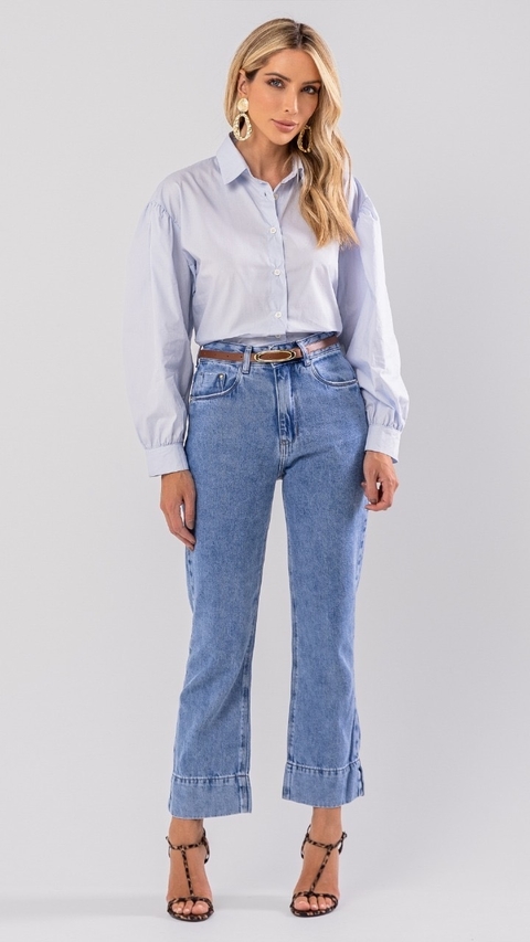 CALÇA JEANS RETA - comprar online
