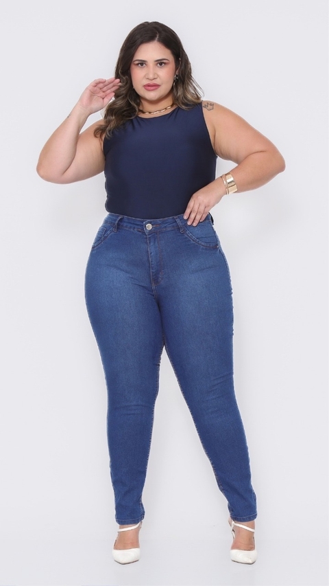 CALÇA JEANS CROPPED - comprar online