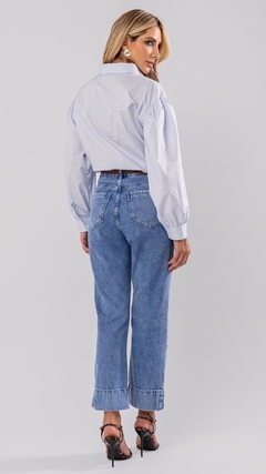 CALÇA JEANS RETA na internet