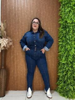 JAQUETA JEANS CROPED na internet