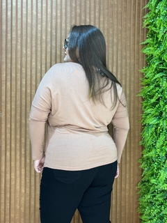 BLUSA DELTA MARROM na internet