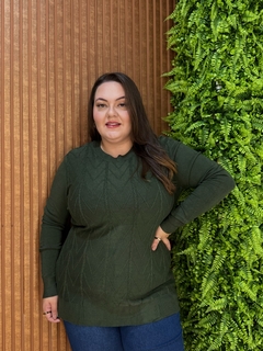 MODAL PLUSSIZE VERDE MILITAR - comprar online