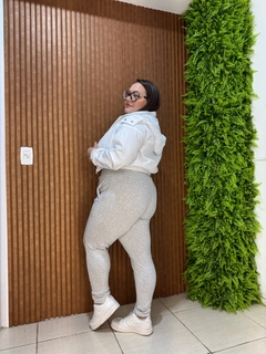 CORTA VENTO CROPED MARIAH BRANCO - comprar online
